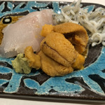 うを徳 - 九絵、海胆、氷魚