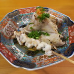 うなぎ屋酒坊・画荘 越後屋 - トラフグ身皮、骨身　炭火焼