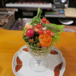 うなぎ屋酒坊・画荘 越後屋 - サラダ