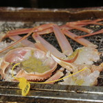 うなぎ屋酒坊・画荘 越後屋 - 焼き越前ガニ