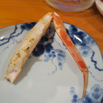 うなぎ屋酒坊・画荘 越後屋 - 焼き越前ガニ