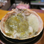 うなぎ屋酒坊・画荘 越後屋 - 焼き越前ガニ味噌