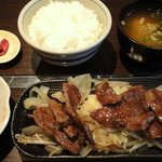 やきやき鉄板　はる田 - 焼肉ランチ ￥700