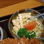 とんかつ しお田 - サラダ