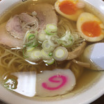 青竹手打ラーメン 日向屋 - 佐野ラーメン➕煮卵