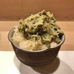 うを徳 - 蟹飯（底にいくら）