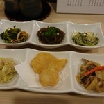 辰 - お通し＜惣菜3種＞（2018/12/22）