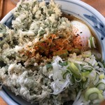 加賀 - 201812春菊天温玉そば