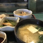 田舎かっぽう海山 - 味噌汁など
