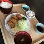 Sanchokuminorishokudou - カキフライ定食