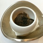 プレゼンテ スギ - 黒トリュフ、キャビア、鯛の卵かけ御飯