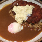 ＣｏＣｏ壱番屋 - とん勝つカレー(半熟タマゴ)