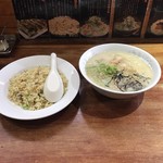 味好ラーメン - 焼き飯定食750円！