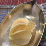 和 あすか - クワイ煎餅餡ハサミアップ