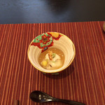 和 あすか - 先付け  甘鯛の蕪蒸し