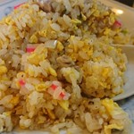 中華料理 鳳凰 - 山をくずしたところをパシャッ！
