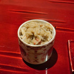 銀座 しのはら - かに味噌和え