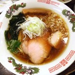 金町製麺 - 貝出汁の醤油そば