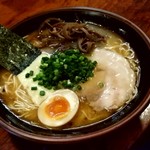 Menya Souki - 【2018.12.24(月)】熊本ラーメン(大盛・195g)700円