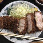 とんかつ 五郎十 - ロースカツ定食 1,250円