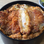 一江庵 - 2018年12月。カツ丼600円。