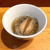 鮨 なかがわ - いちご煮（鮑 + 雲丹）