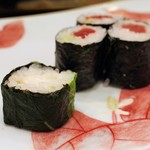 鮨 井上 - 広島菜巻と鉄火巻