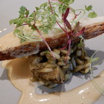 T.N - 真鯛と蝦夷あわびのリゾット添え