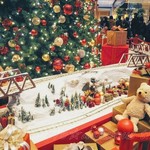 ウェスティン デリ - Xmas飾り&ケーキビュッフェの行列