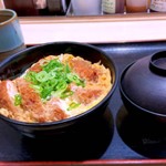 松のや - 親子ささ身カツ丼。¥550。