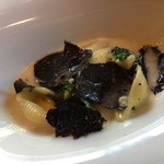 あざみ野うかい亭 - タラバ蟹からトリュフのクリームパスタへ変更