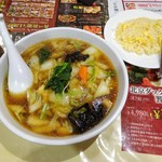 南国亭 - 海鮮麺セット720円
