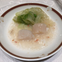 筑紫樓 銀座店 - ホタテ貝と野菜の蟹ソースかけ 