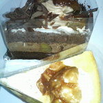 シャノワール - モンブランとベイクドチーズケーキ