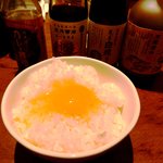 シャンパン&醤油バー フルートフルート - 2011年9月訪問　　卵かけ御飯