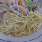 ちゃんぽんの麺