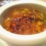 メゾン・ド・スリジェ - 秋野菜とウニ、甘エビの冷製ロワイヤル　オマールエビのジュレと共に