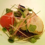 メゾン・ド・スリジェ - 鮮魚のマリネ　季節野菜とカボスのヴィネグレット