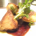 メゾン・ド・スリジェ - フォアグラとイチジクのソテー　エイグルドゥーソース(＋1,000)