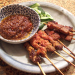 馬来風光美食 - サテ(マレー風焼き鳥)