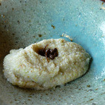 そばんち - 「そば掻き」（アップ）です。