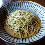 そばんち - 「粗碾盛りそば」です。