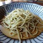 そばんち - 「粗碾盛りそば」（アップ）です。