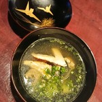 りょうりや 御旅屋 - 松茸とすっぽん