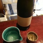 りょうりや 御旅屋 - 瑞穂黄金86 無濾過 一回火入れ