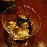 りょうりや 御旅屋 - 鱧卵の卵とじ