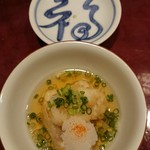 りょうりや 御旅屋 - 鱧あんかけ椀