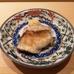 寿司 中川 - のどぐろの炭火焼