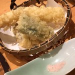 天狗寿司 - 親方おまかせコース3,000円…天ぷら盛り合わせ