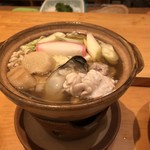 天狗寿司 - 親方おまかせコース3,000円…寄せ鍋